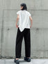 Stripe Panel Wide Pants